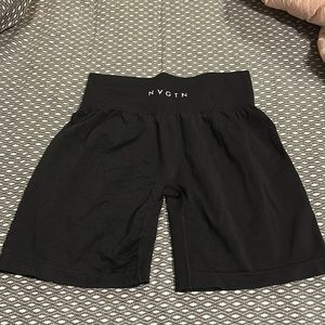Black NVGTN biker shorts size medium